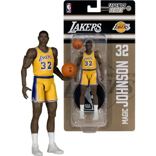 NBA McFarlane's SportsPicks Legends Series Los Angeles Lakers Magic Johnson 6-Inch Action Figure - for just $26.77! 