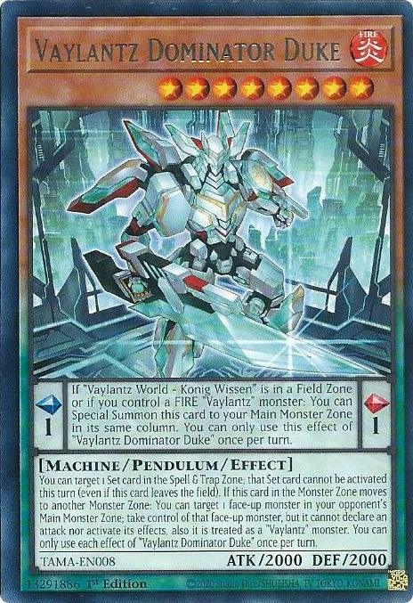 Vaylantz Dominator Duke [TAMA-EN008] Rare - for just $0.10! 