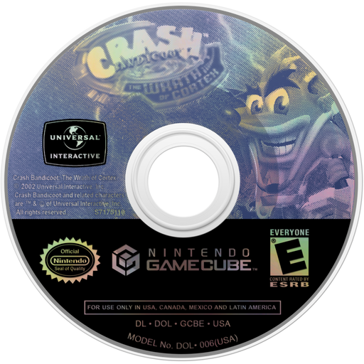 Crash Bandicoot: The Wrath of Cortex [Player's Choice] – GameCube (GC) - for just $0! 
