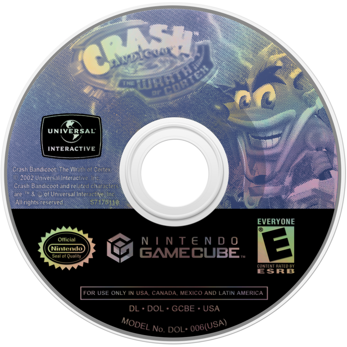 Crash Bandicoot: The Wrath of Cortex [Player's Choice] – GameCube (GC) - for just $0! 