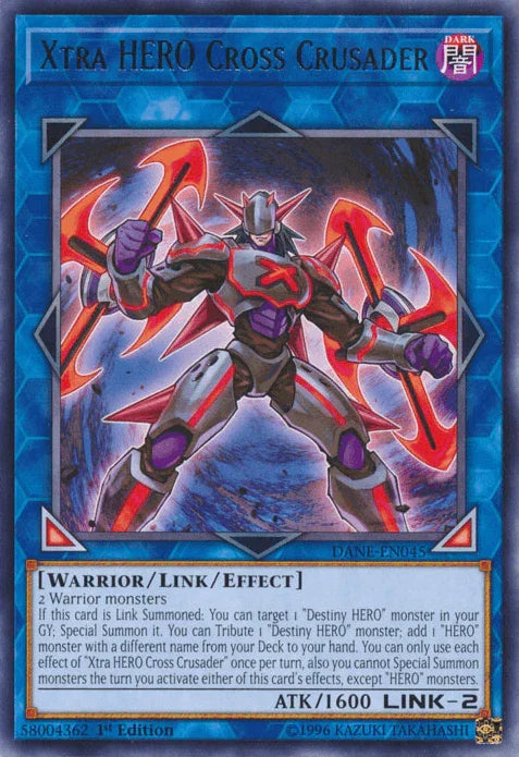 Xtra HERO Cross Crusader [DANE-EN045] Rare - for just $0.20! 