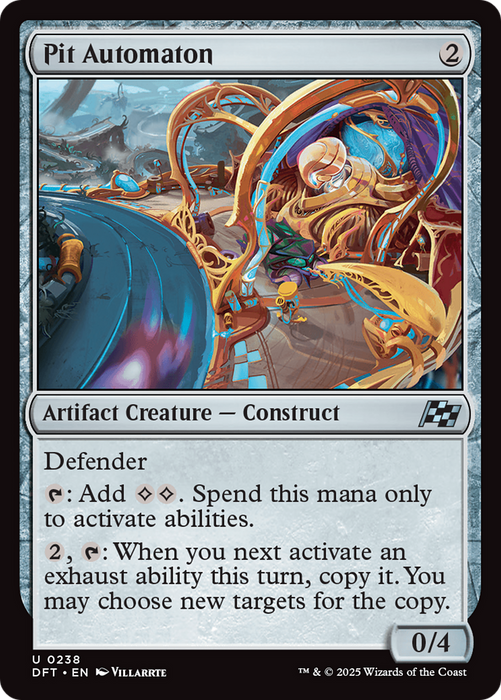 Pit Automaton (DFT-238) - Aetherdrift Foil - for just $0.05! 