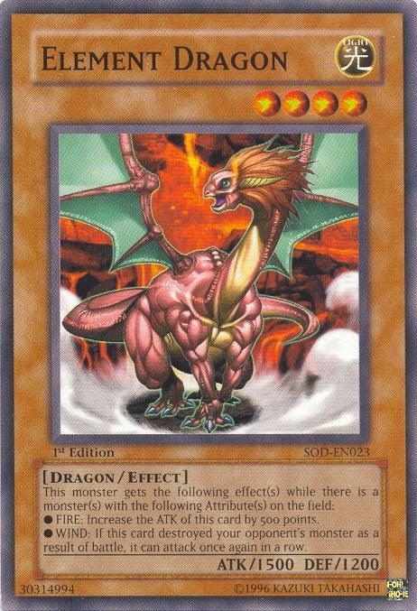 Element Dragon [SOD-EN023] Common - for just $0.15! 