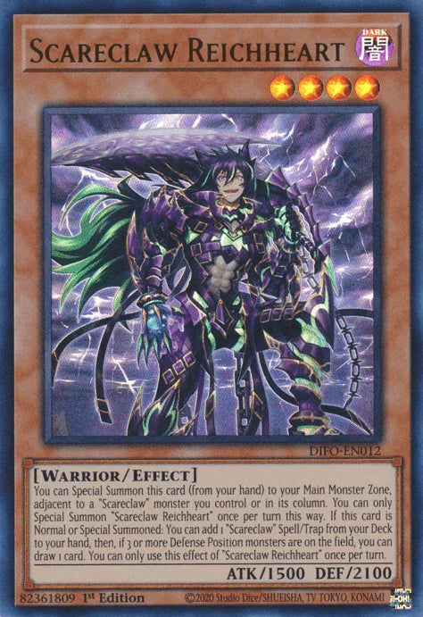 Scareclaw Reichheart [DIFO-EN012] Ultra Rare - for just $0.15! 