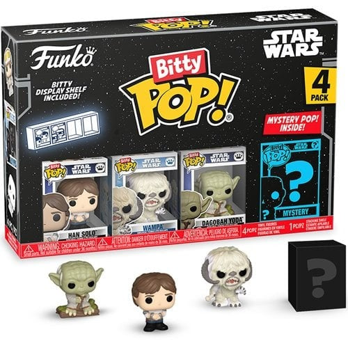 Funko Bitty Pop! Star Wars Mini-Figure 4-Pack - Select Figure(s) - for just $9.99! 