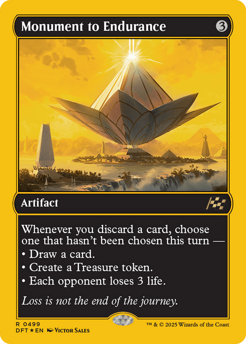 Monument to Endurance (DFT-499) - Aetherdrift Foil - for just $10.55! 