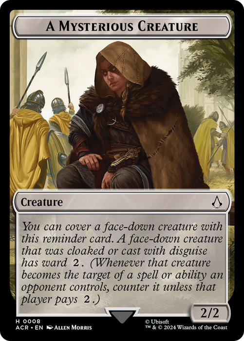 A Mysterious Creature (ACR-008) - Assassin's Creed Tokens - for just $0.03! 
