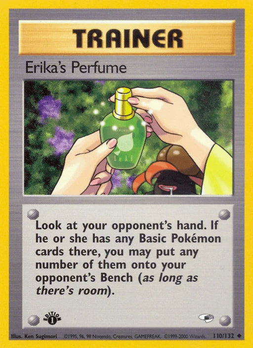 Erika's Perfume (110/132) [Gym Heroes 1st Edition] - for just $0.75! 