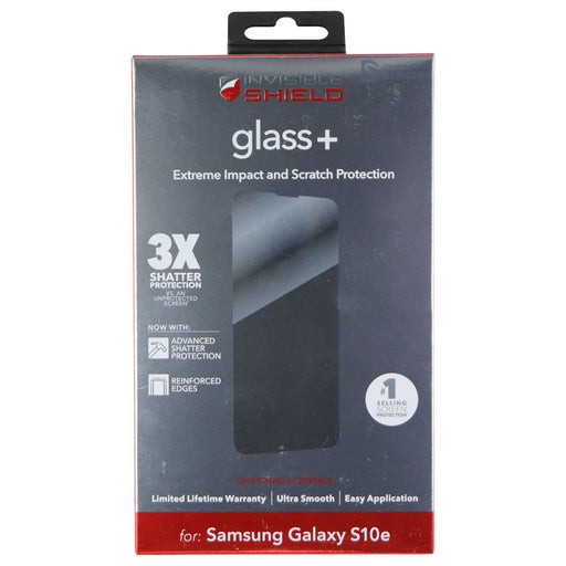 ZAGG (Glass+) Tempered Glass Screen Protector for Samsung Galaxy S10e - Clear - for just $19.95! 