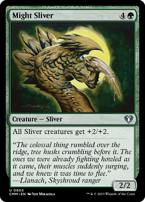 Might Sliver (CMM-903) - Commander Masters - for just $0.18! 