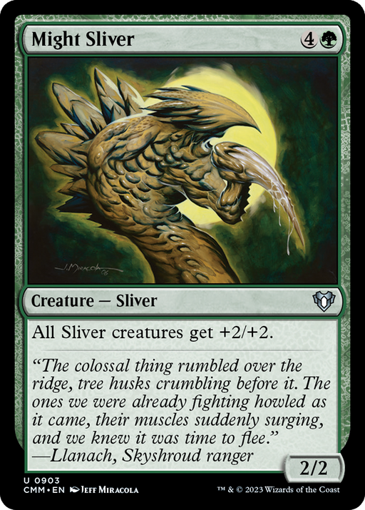 Might Sliver (CMM-903) - Commander Masters - for just $0.18! 