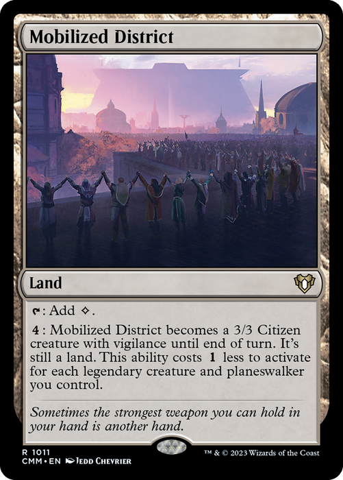 Mobilized District (CMM-1011) - Commander Masters - for just $0.05! 