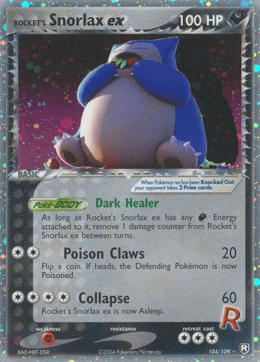 Rocket's Snorlax ex (104/109) [EX: Team Rocket Returns] - for just $238! 