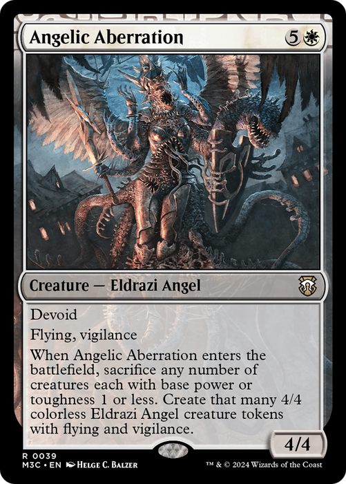 Angelic Aberration (M3C-039) - Modern Horizons 3 Commander: (devoid) - for just $0.12! 