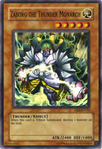 Zaborg the Thunder Monarch [DR2-EN135] Super Rare - for just $8.75! 