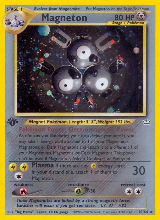 Magneton (10/64) [Neo Revelation 1st Edition] - for just $28.50! 