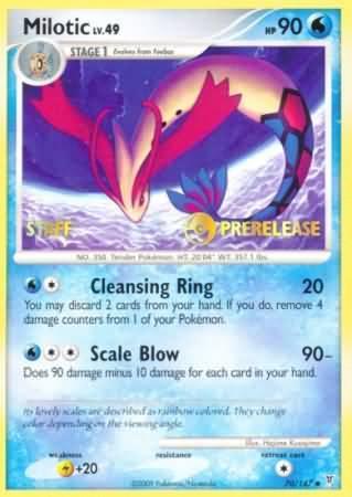 Milotic (70/147) (Staff Prerelease Promo) [Nintendo: Black Star Promos] - for just $96.60! 