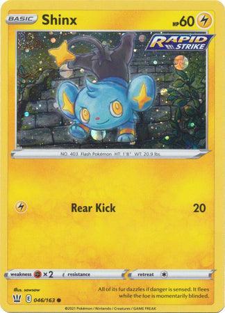 Shinx (046/163) (Cosmos Holo) [Sword & Shield: Battle Styles] - for just $0.25! 