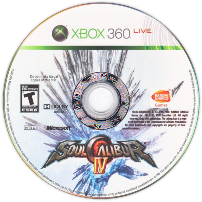 Soul Calibur IV [Premium Edition] – Xbox 360 (X360) - for just $0! 