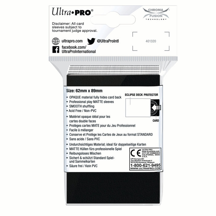 Ultra PRO: Small 60ct Sleeves - Eclipse Matte (Arctic White) - Just $0! Shop now at Retro Gaming of Denver