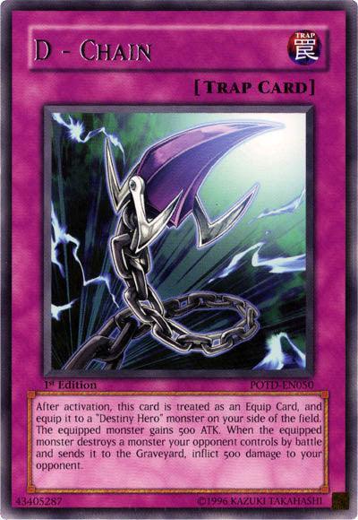 D - Chain [POTD-EN050] Rare - for just $0.15! 