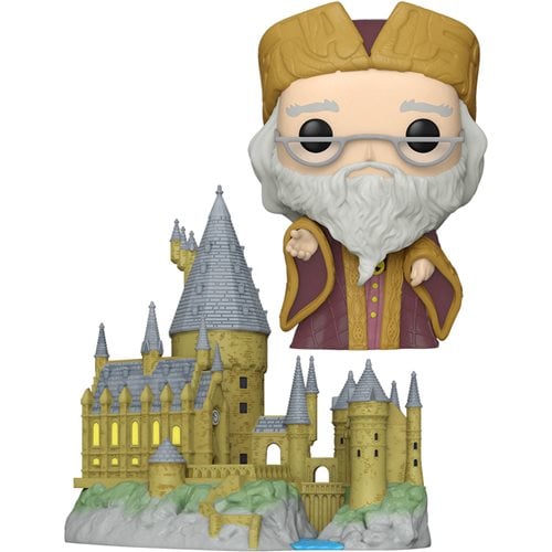 Funko Pop! Town 27 Harry Potter and the Sorcerer's Stone 20th Anniversary Dumbledore with Hogwarts - Premium  - Just $29.99! Shop now at Retro Gaming of Denver