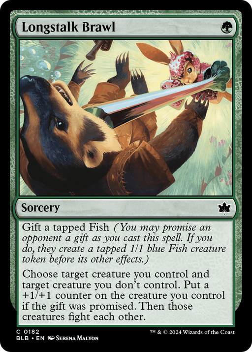 Longstalk Brawl (BLB-182) - Bloomburrow - for just $0.03! 