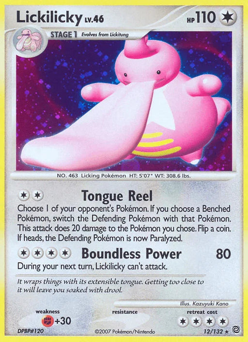 Lickilicky (12/132) [Diamond & Pearl: Secret Wonders] - for just $3.90! 
