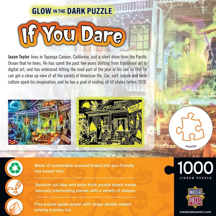 Glow in the Dark - If You Dare 1000 Piece Jigsaw Puzzle - for just $16.99! 