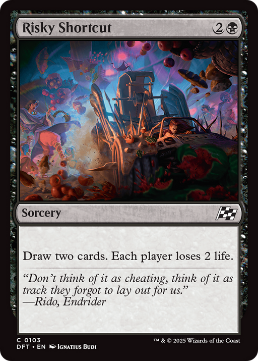 Risky Shortcut (DFT-103) - Aetherdrift Foil - for just $0.12! 