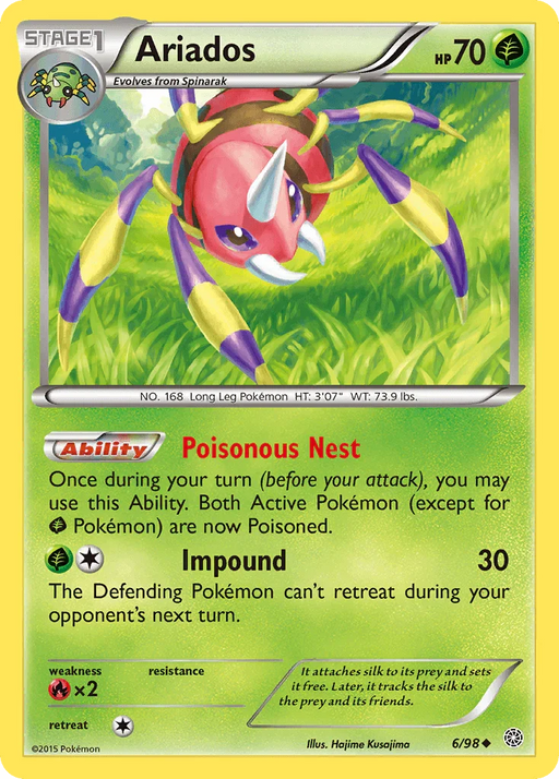 Ariados (6/98) [XY: Ancient Origins] - for just $0.10! 
