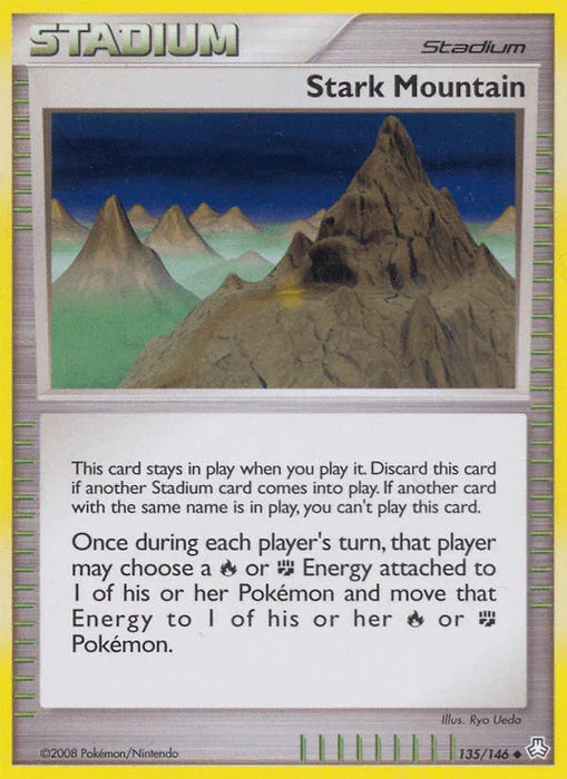 Stark Mountain (135/146) [Diamond & Pearl: Legends Awakened] - for just $0.40! 