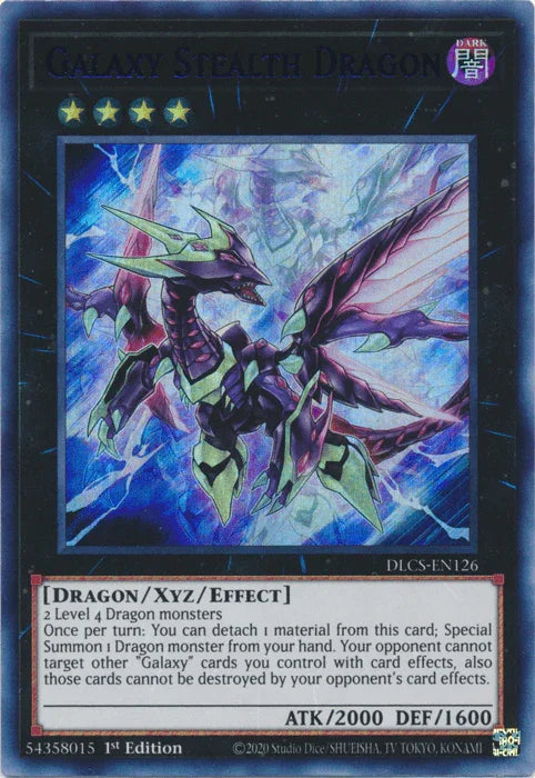 Galaxy Stealth Dragon (Blue) [DLCS-EN126] Ultra Rare - for just $0.20! 