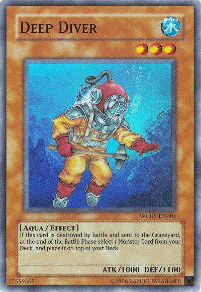 Deep Diver [WC08-EN001] Super Rare - for just $0.75! 