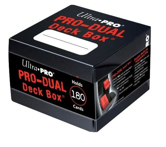 Ultra PRO: Deck Box - PRO-Dual (Standard - Black) - Just $0! Shop now at Retro Gaming of Denver