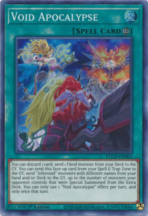 Void Apocalypse [ETCO-EN065] Super Rare - for just $0.90! 