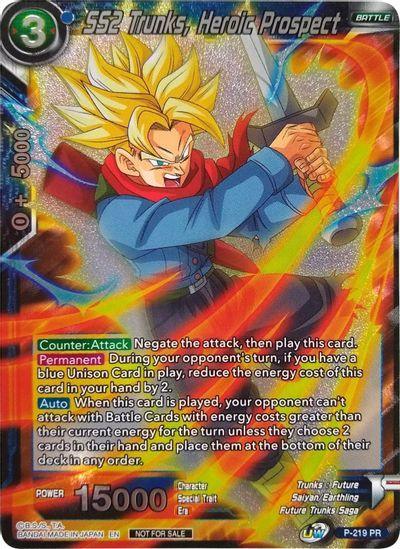 SS2 Trunks, Heroic Prospect (Player's Choice) (P-219) [Promotion Cards] - for just $0.30! 
