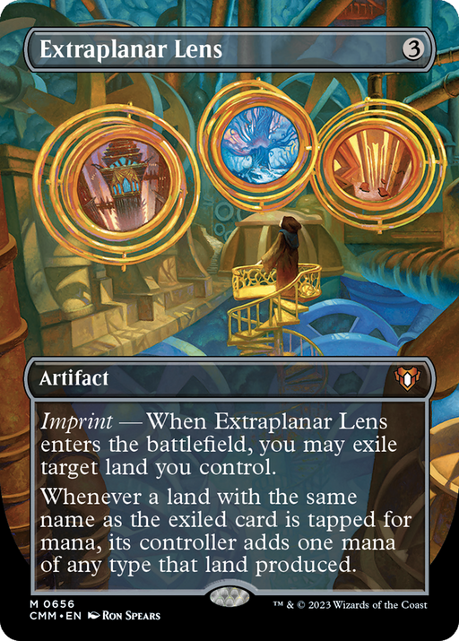 Extraplanar Lens (CMM-656) - Commander Masters (Borderless) - for just $3.66! 