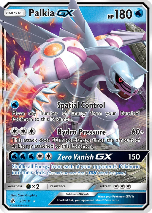 Palkia GX (20/131) [Sun & Moon: Forbidden Light] - for just $2.15! 