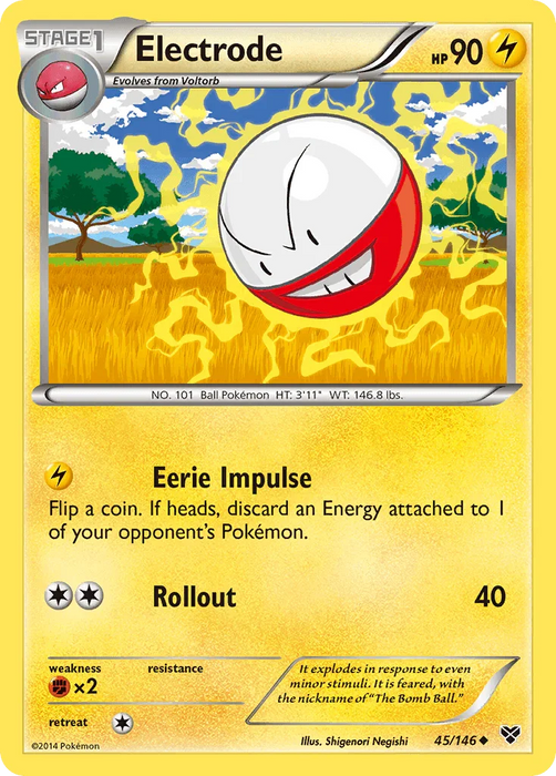 Electrode (45/146) [XY: Base Set] - for just $0.10! 