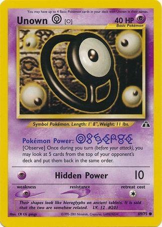 Unown [O] (69/75) [Neo Discovery Unlimited] - for just $0.35! 