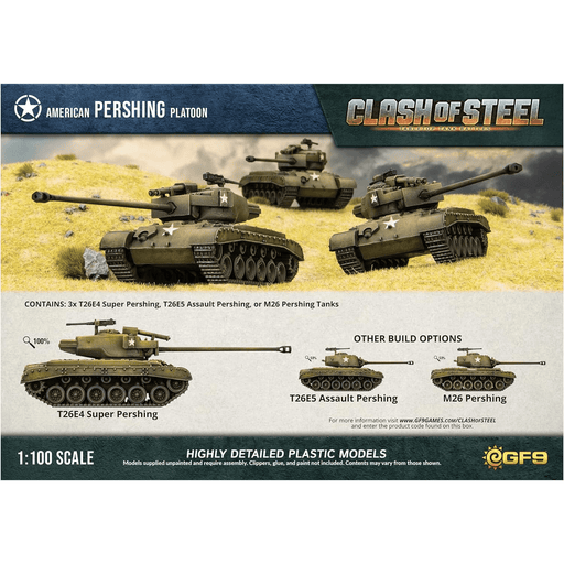 Clash of Steel - American: Pershing Platoon - for just $30! 