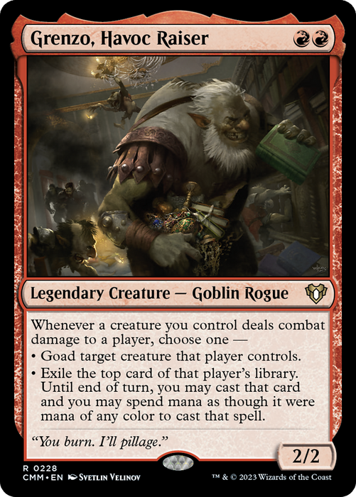 Grenzo, Havoc Raiser (CMM-228) - Commander Masters - for just $0.12! 