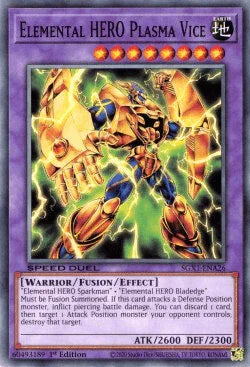 Elemental HERO Plasma Vice [SGX1-ENA26] Common - for just $0.20! 