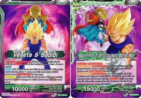 Vegeta & Babidi // Babidi & Prince of Destruction Vegeta, Mightiest Majin (BT11-062) [Vermilion Bloodline 2nd Edition] - for just $0.10! 