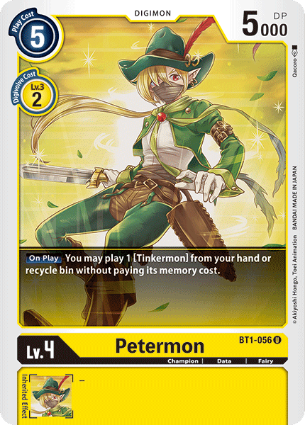 Petermon [BT1-056] [Release Special Booster Ver.1.0] - Just $0.09! Shop now at Retro Gaming of Denver