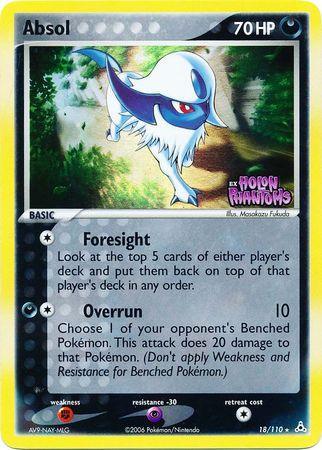 Absol (18/110) (Stamped) [EX: Holon Phantoms] - for just $30.95! 
