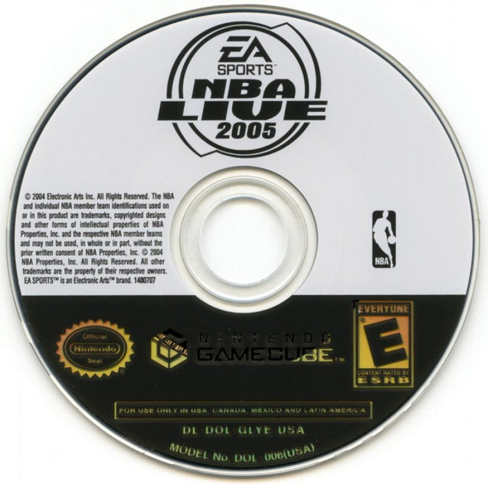 NBA Live 2005 – GameCube (GC) - for just $6.99! 