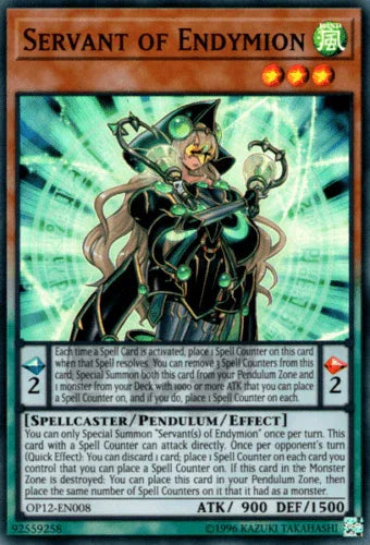 Servant of Endymion [OP12-EN008] Super Rare - for just $0.45! 