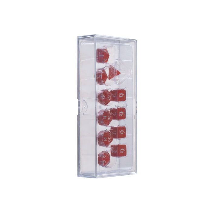 Ultra PRO: 11-Dice Set - Eclipse (Apple Red) - Just $9.95! Shop now at Retro Gaming of Denver